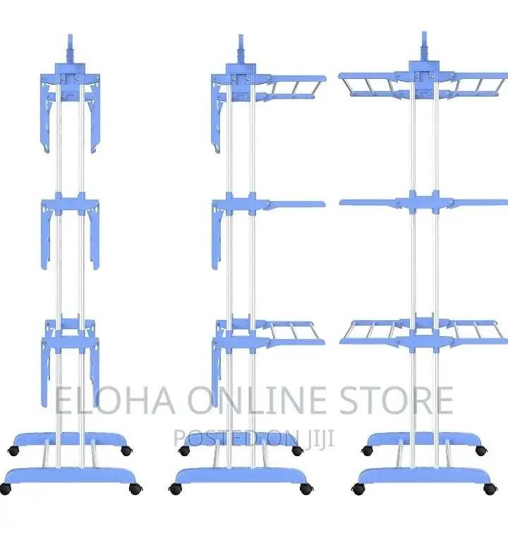 Multifunctional Stainless Steel Foldable Clothes Drying Rack