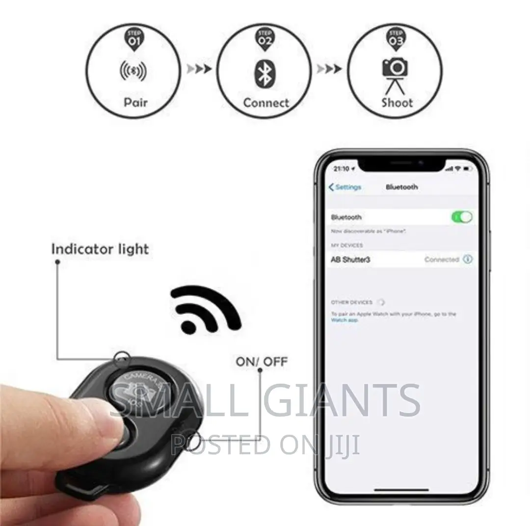 Remote Metal Tripod Suitable Mobile Phone/Camera/Ring Light