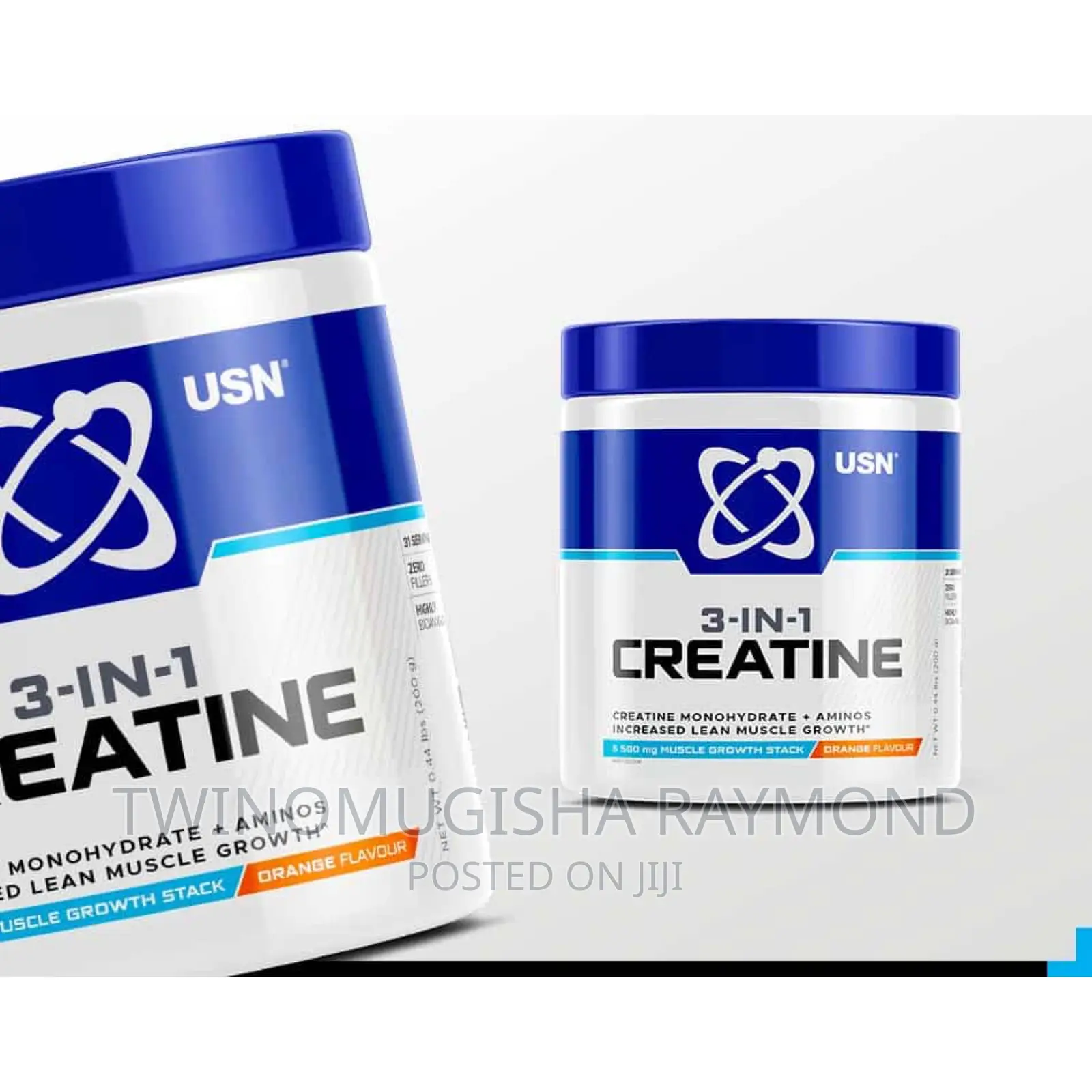 3 in 1 Creatine Monohydrate Aminos (Orange Flavor)