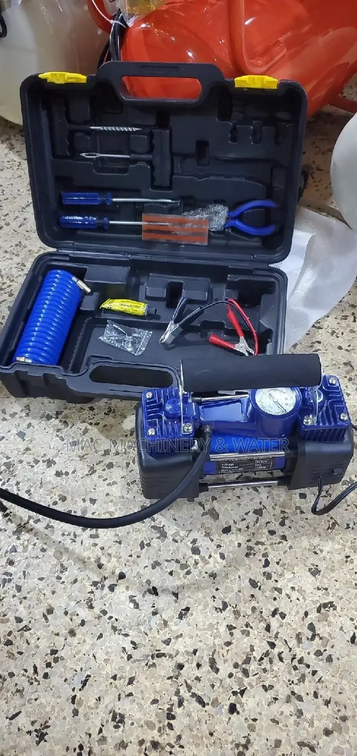 Tire Repair Inflator Kit/ Air Compressor