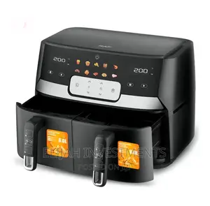 RAF 12L Digital Air Fryer With 2 Independent Baskets
