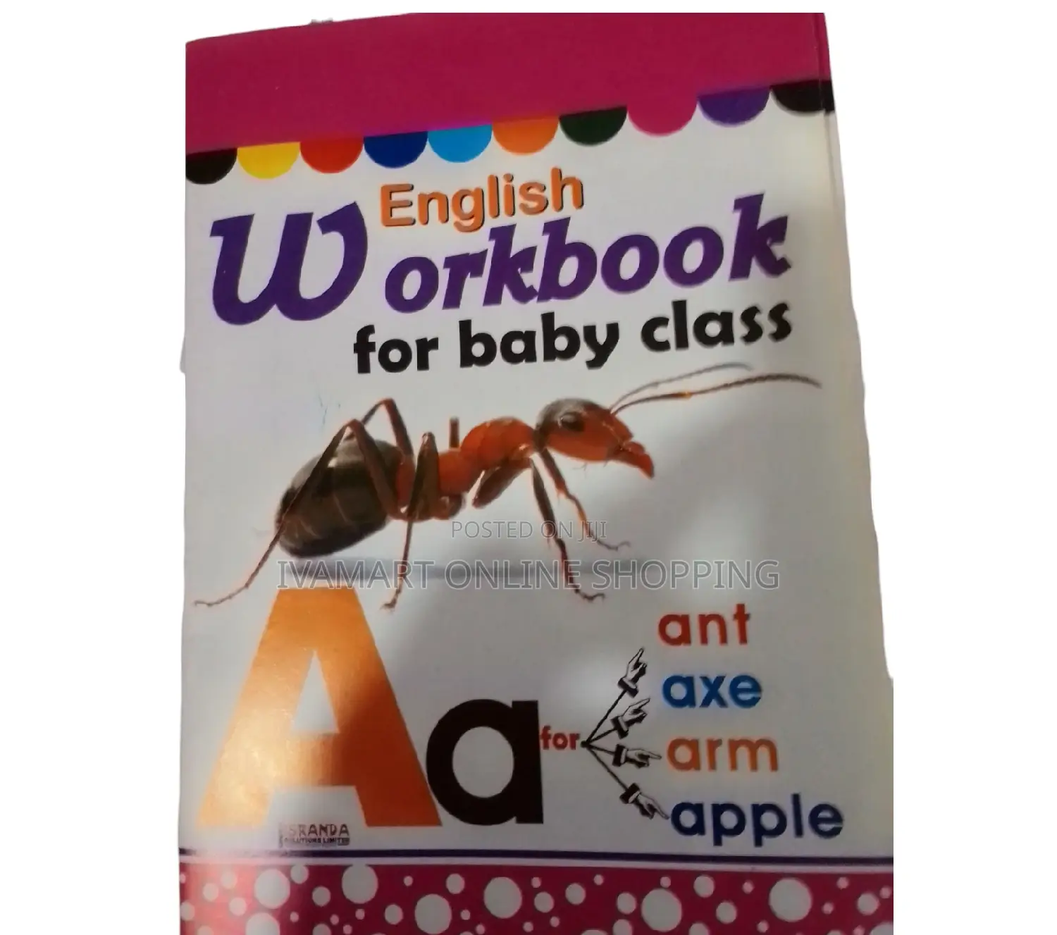 English Workbook for Baby Class - Kids Book