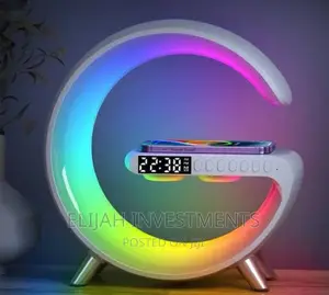 4in1 LED Wireless Charging With Speaker
