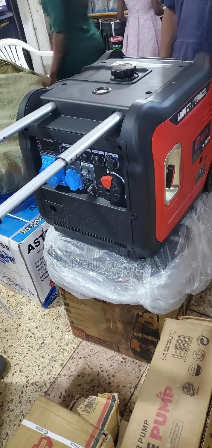 Silent Petrol Generator 6000watts Low Noise 6kw