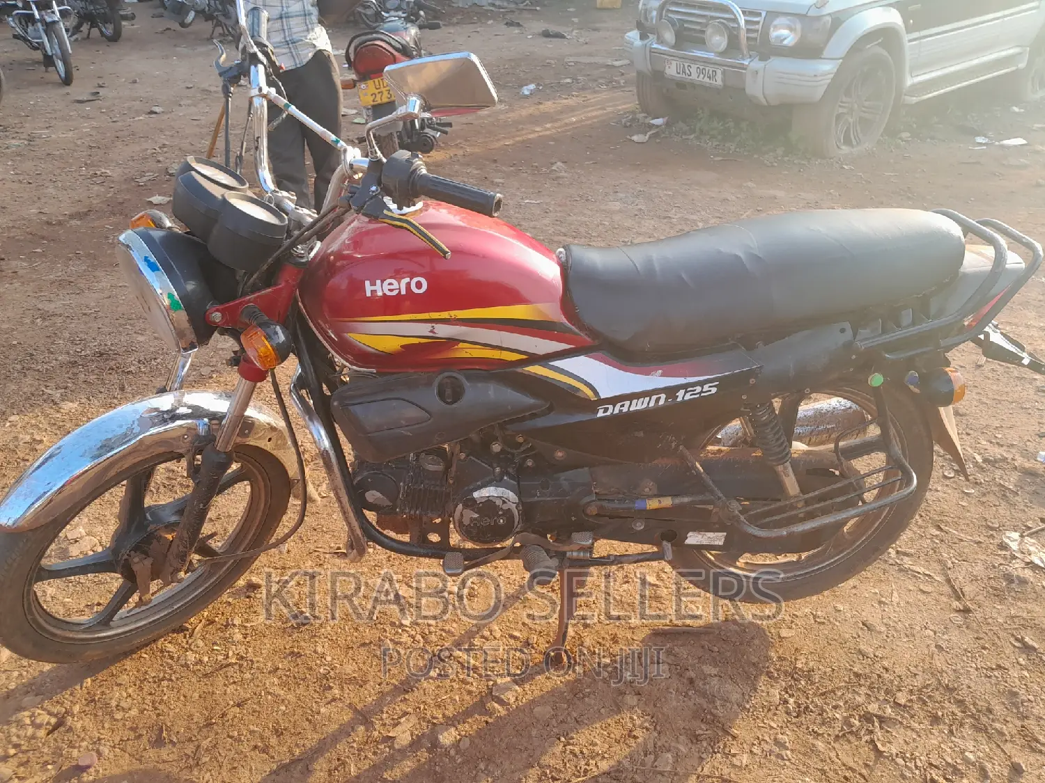 Hero Dawn 125 2023 Red