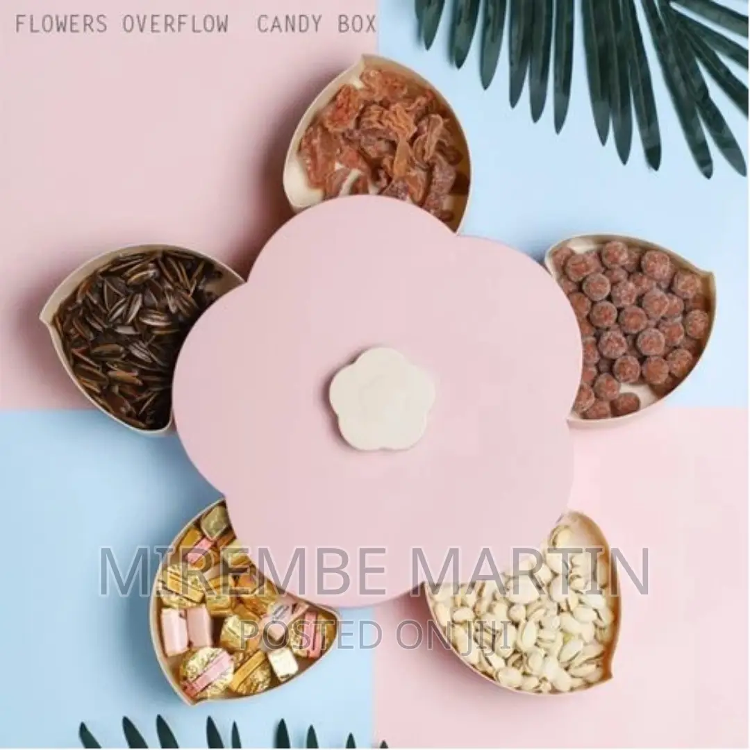 Candy Box Serving Rotating Tray Storage