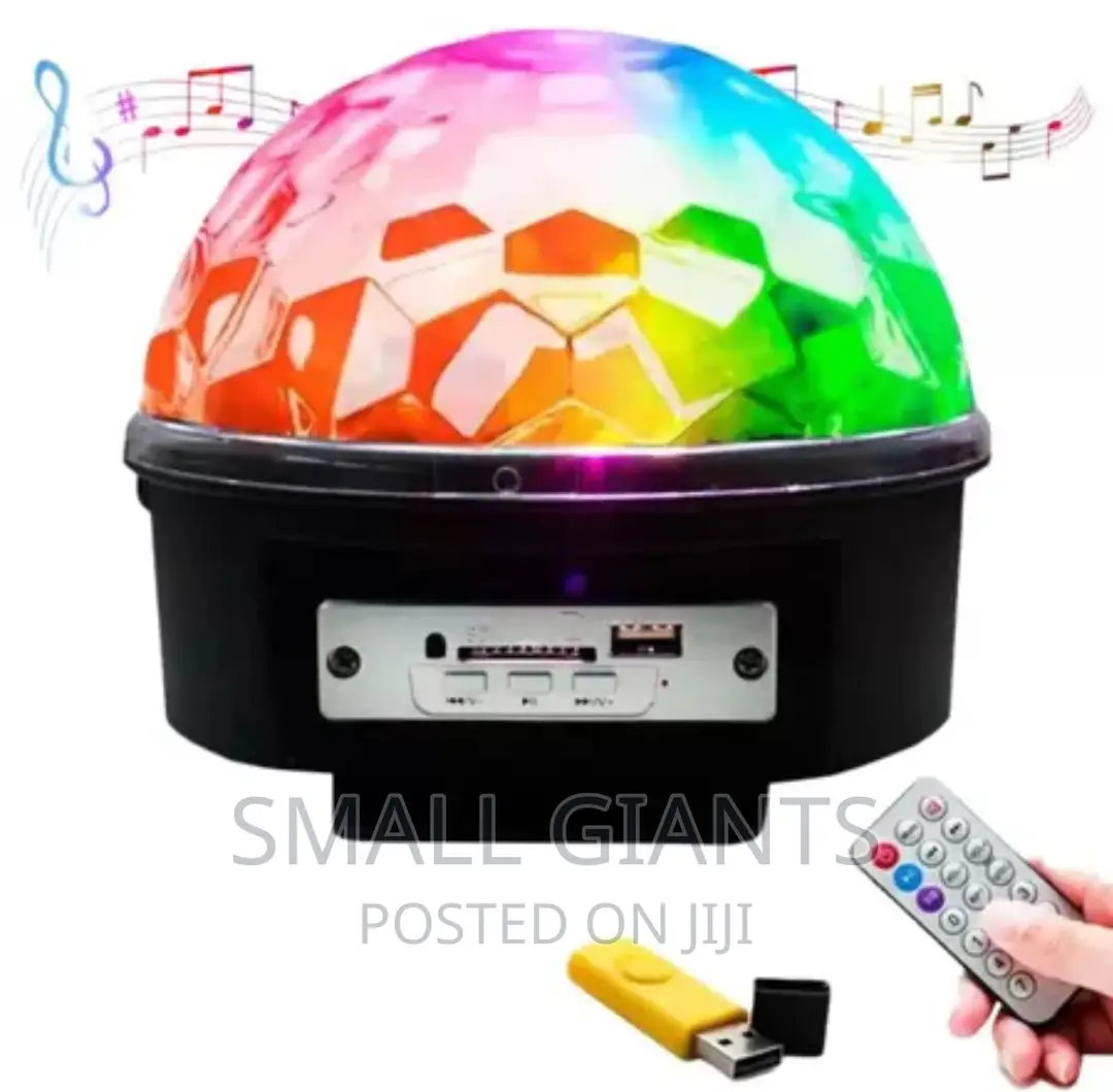 MP3+ Bluetooth Crystal Magic Ball LED Light