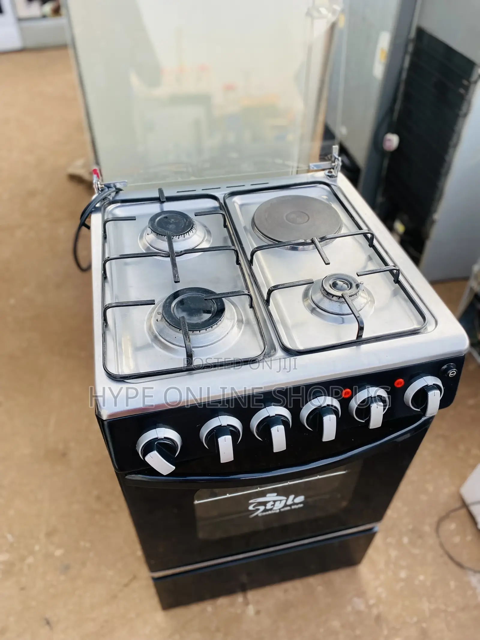 3by1 Gas and Electric Cooker