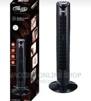 BM Tower Fan With Remote Control System