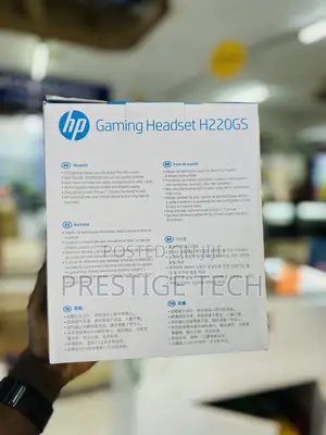 HP H220GS Backlit Gaming Headphones With Microphone