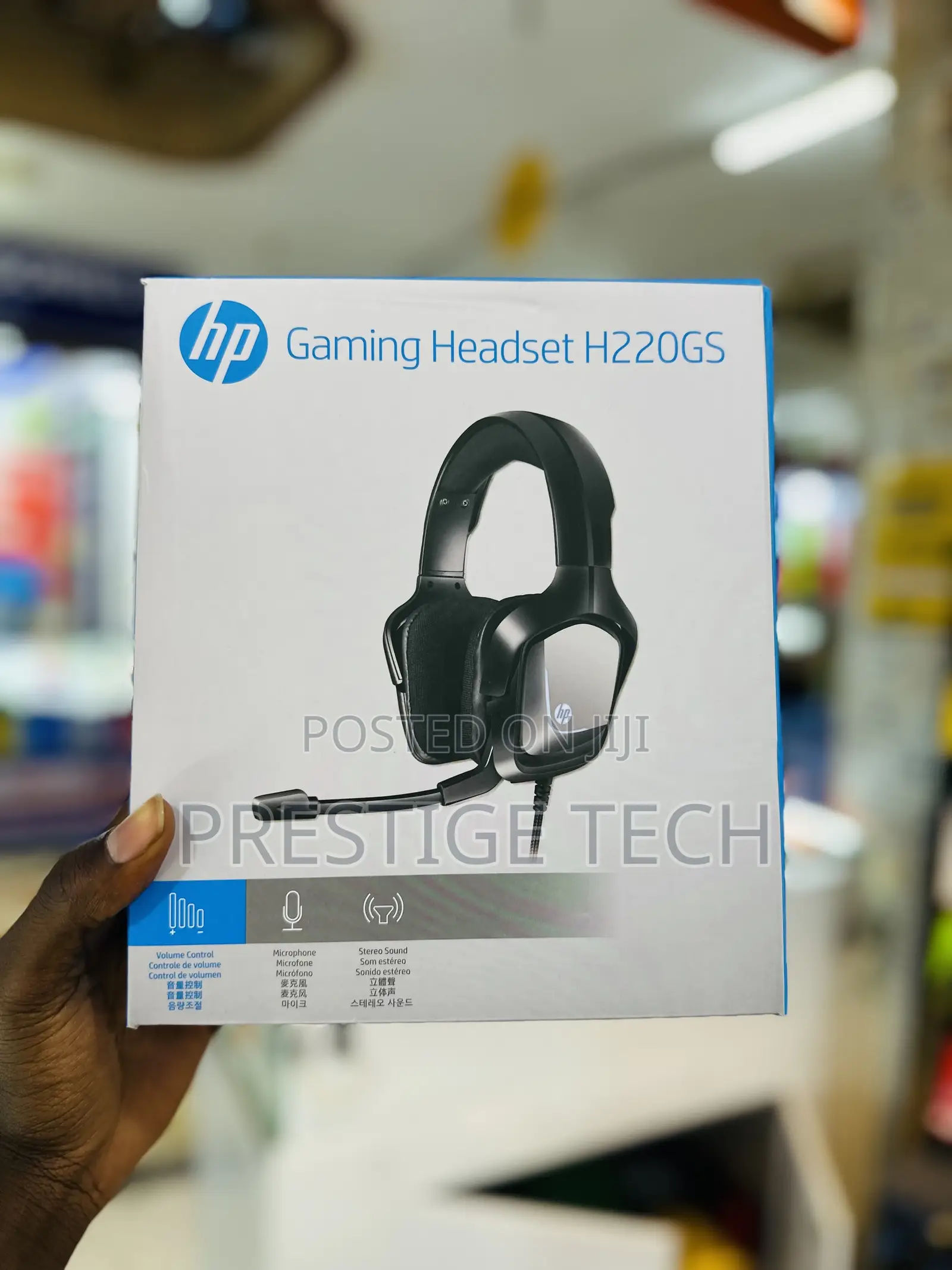 HP H220GS Backlit Gaming Headphones With Microphone