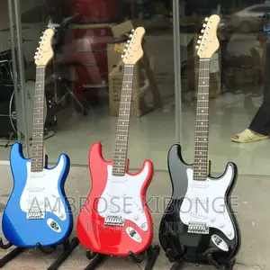 FENDER Right-Handed Solidbody Electric Guitar - Solo Guitar.