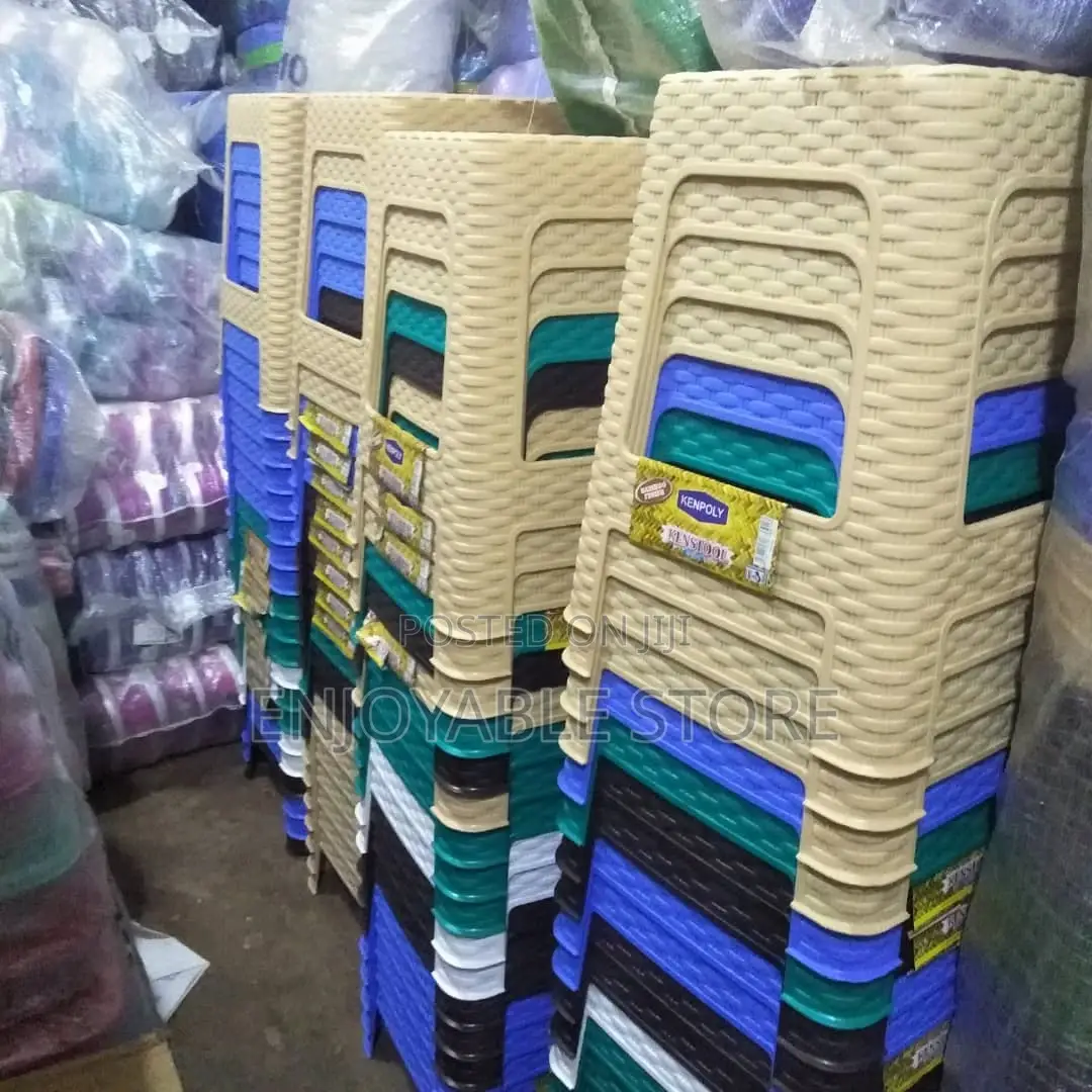 Plastic Bamboo Stools