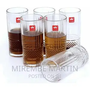 6 Pieces of Self Design Juice Glasses
