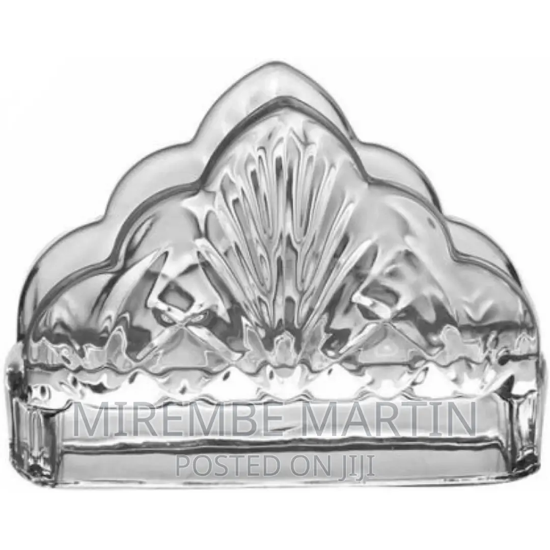 High Quality Crystal Glass Saviet Napkin Holder-