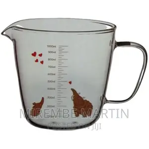 1000ml Heatproof Glass Beaker Measuring Cup With Handle