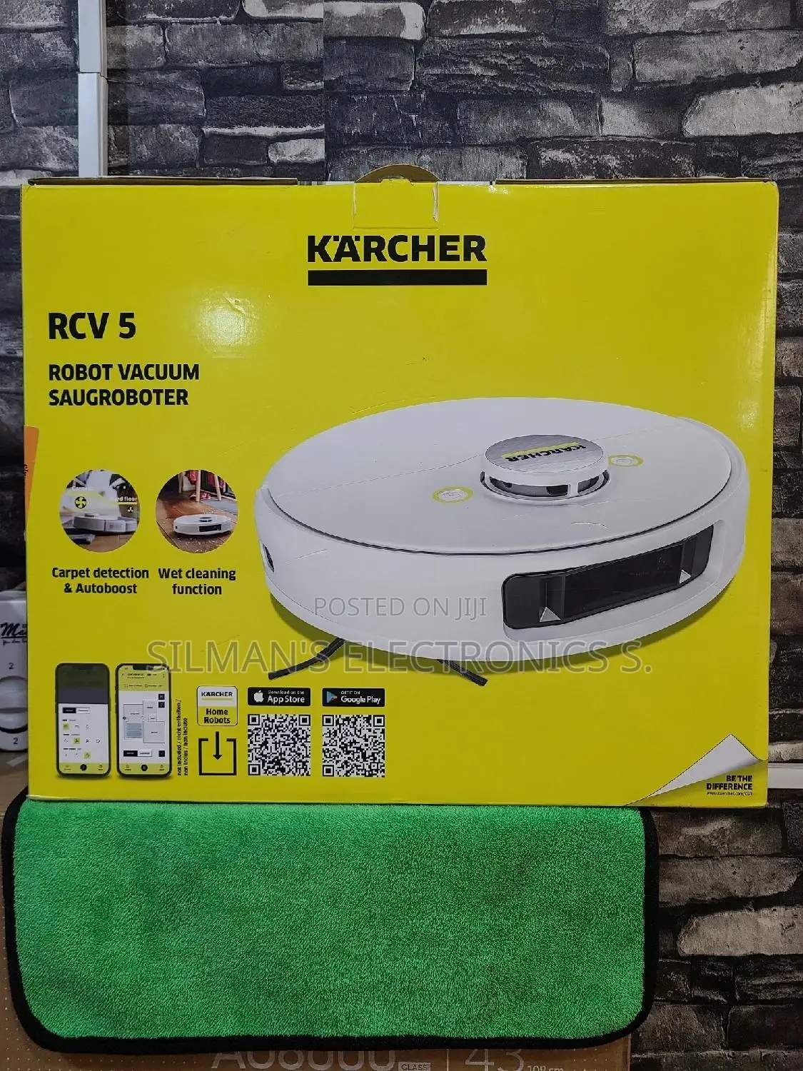 The All New Karcher Rcv5 Robot Vacuum Cleaner