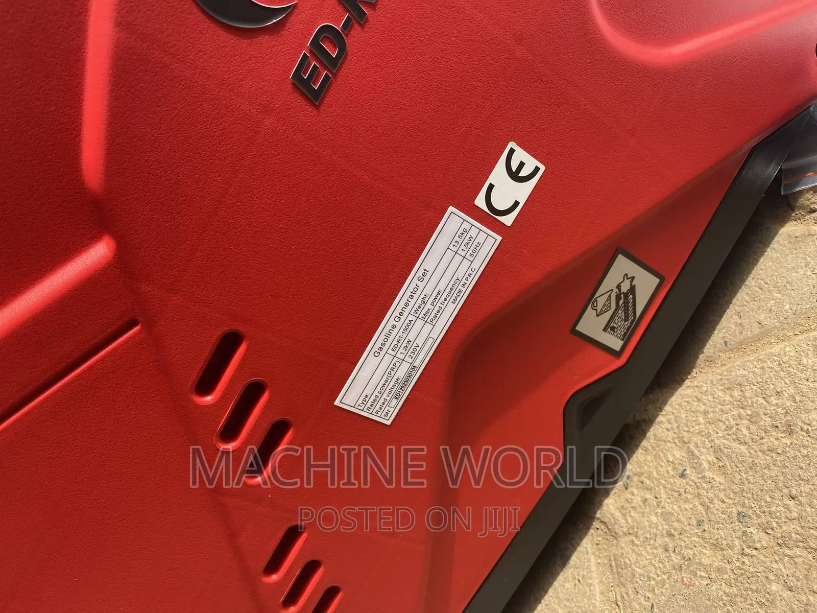 Super Silent Generator 1.5kva. (Edon)