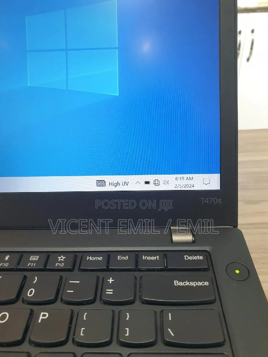 Laptop Lenovo ThinkPad T470s 8GB Intel Core I7 SSD 256GB