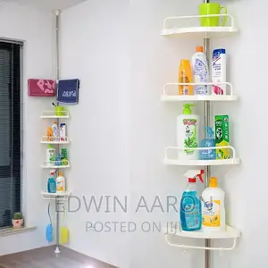 Corner Bathroom Shelf Rack