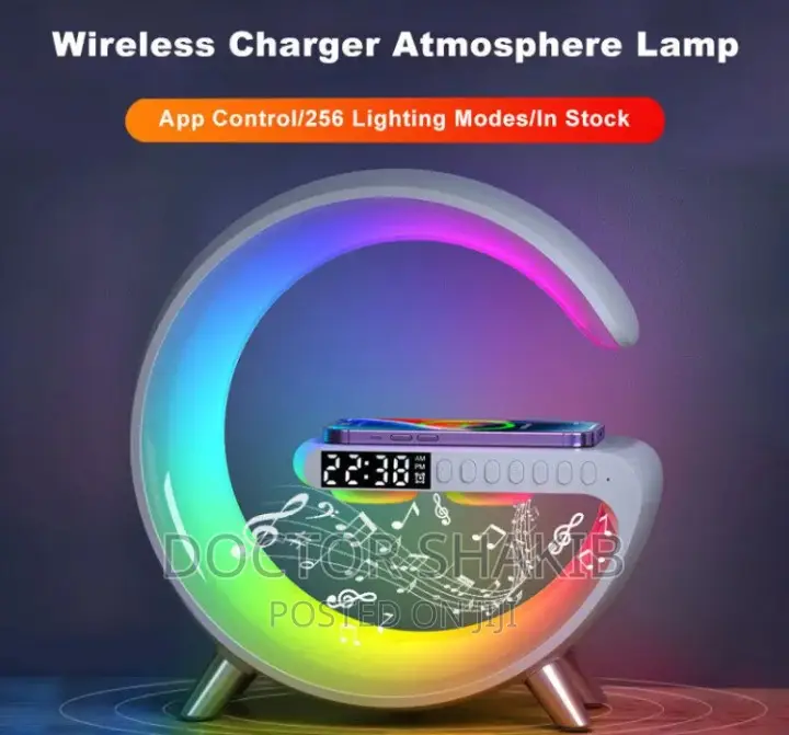 4 in 1 Led Wireless Charger With a Speaker