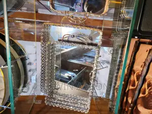 Luxury Mirror Tray Set 2pcs