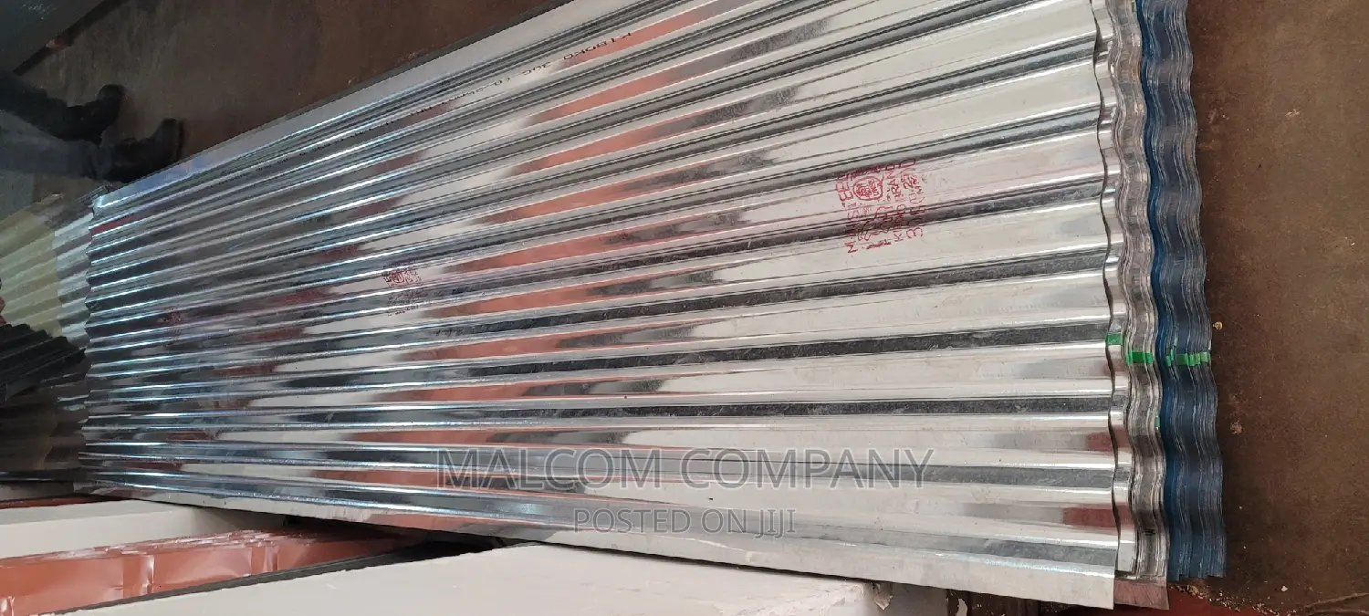 Plain White Galvanized Iron Sheets Gauge 32 in Central Division