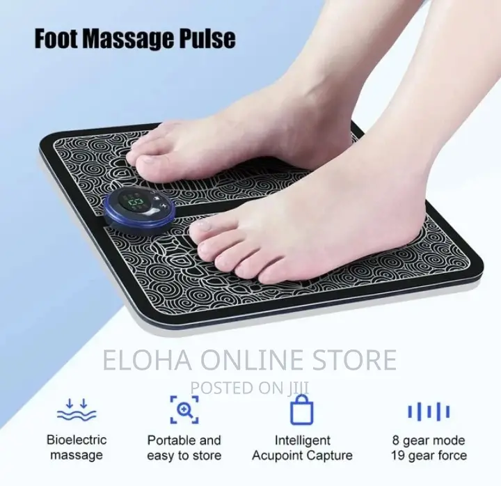 Rechargeable EMS Foot Massager and Muscle Stimulator