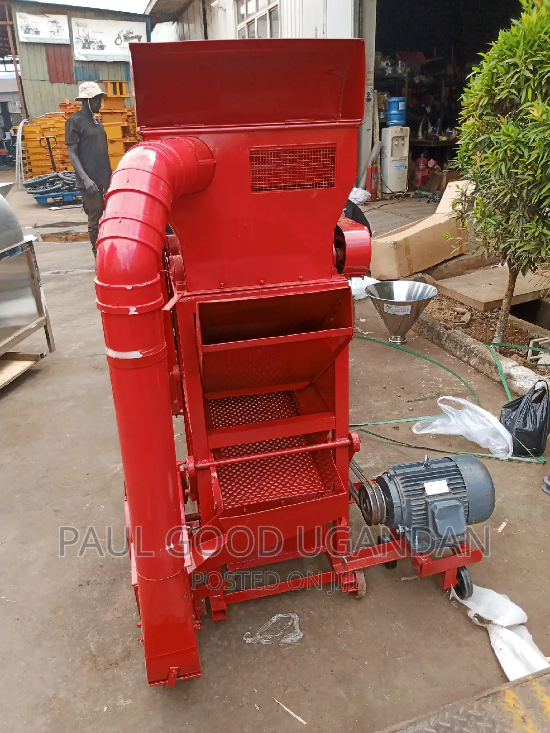 Gnuts Shelling Machine