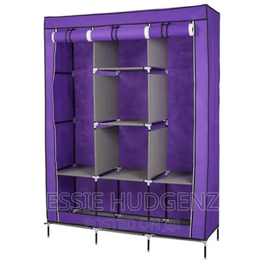 Portable Metallic Wardrobe