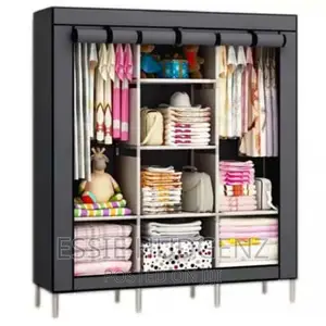 Portable Metallic Wardrobe