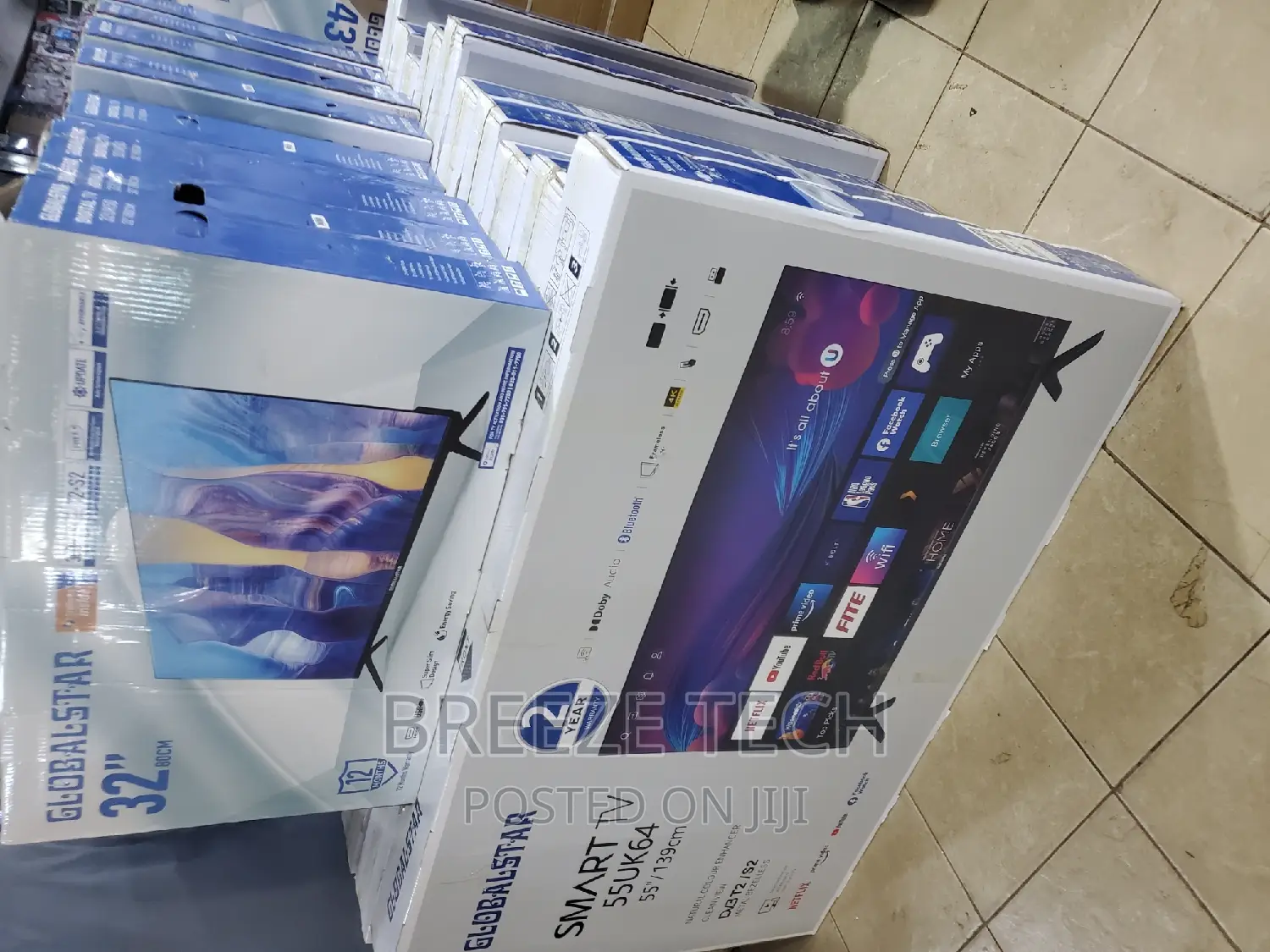 It's Globalstar Tv 50"Inch Smart