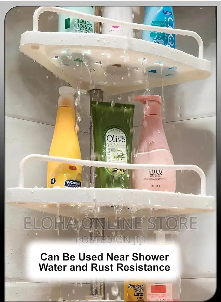 4 Tier Bathroom Corner Shelf Organizer