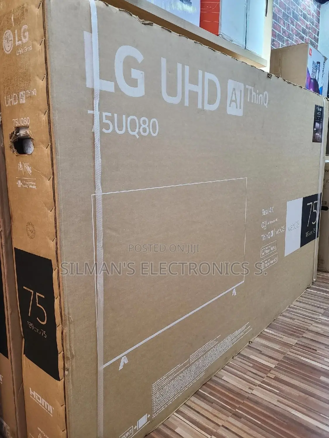 Lg 75" Uq80 Uhd Smart Tv