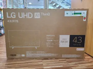 LG 43" Ur78 Uhd Smart TV 2023 Model