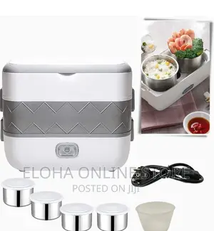 Electric Cooking Lunch Box 2 Layers 2 Litres