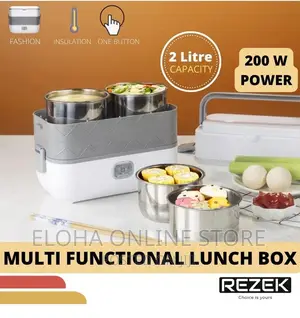 Electric Cooking Lunch Box 2 Layers 2 Litres