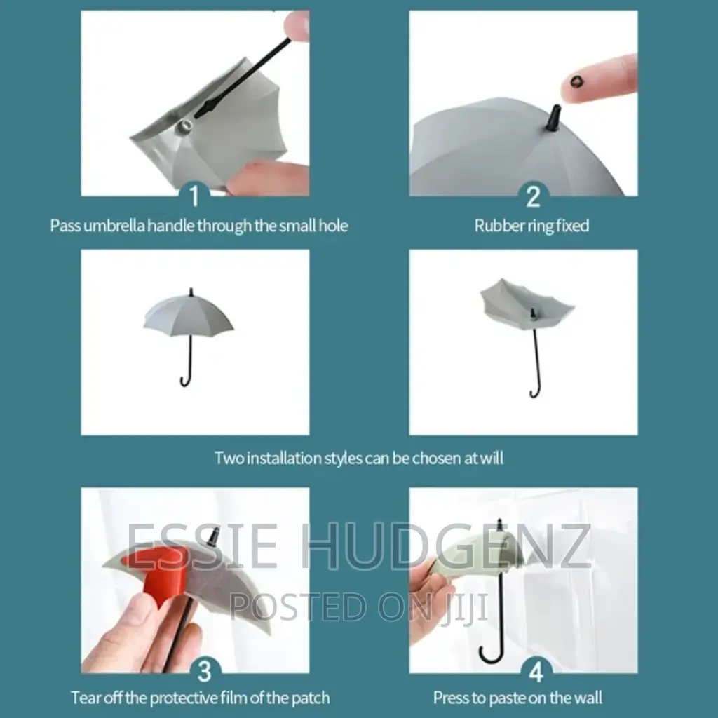 Wall Mounted Umbrella Hooks