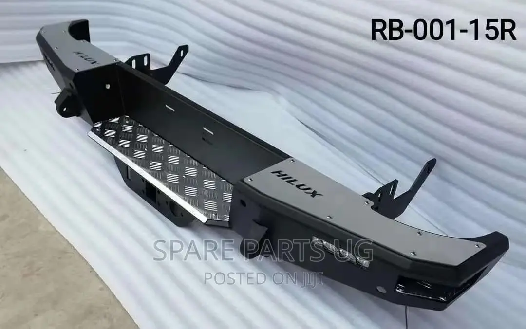 Hilux Revo Rear Metallic Bumper ( Bullbar )