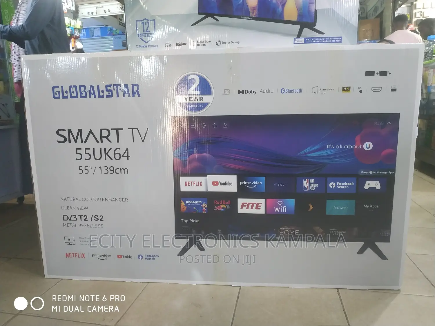 It's Globalstar 55"Inch Smart