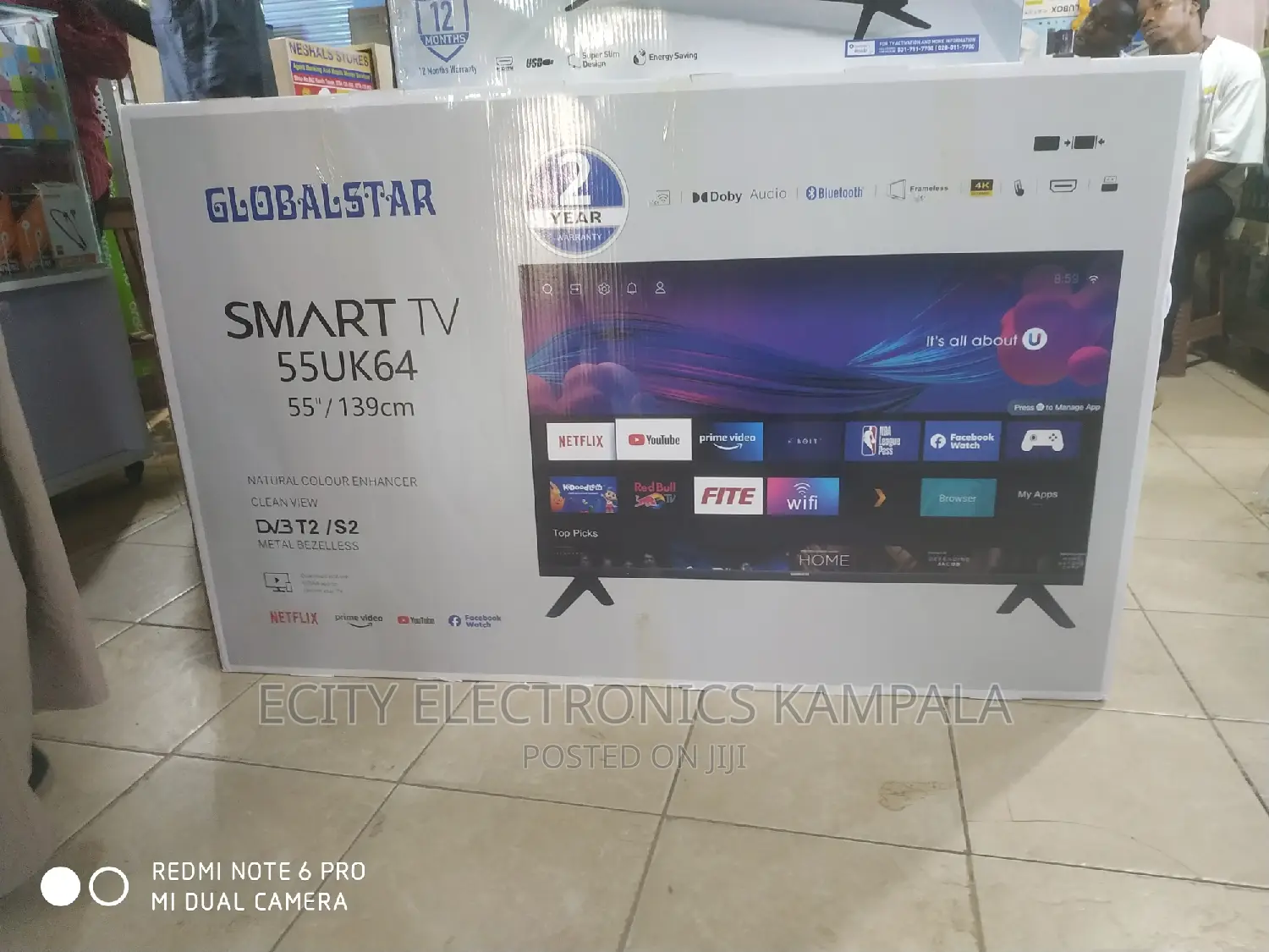 It's Globalstar 55"Inch Smart