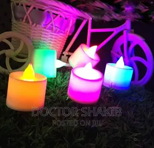 Smokeless Multicolor Led House-Use Candles