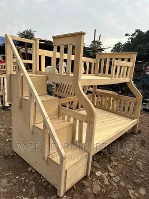 Double Decker /Bed / 3/4by6 / Best / Wooden Bed / Furniture