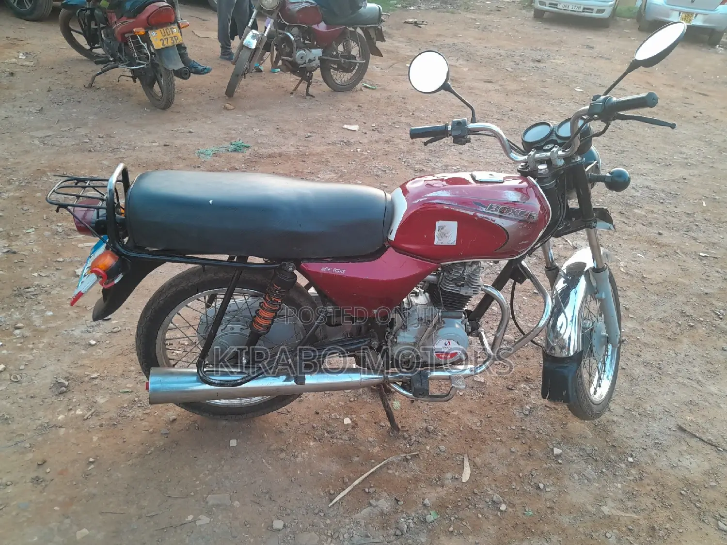 Bajaj Boxer 100 2022 Red