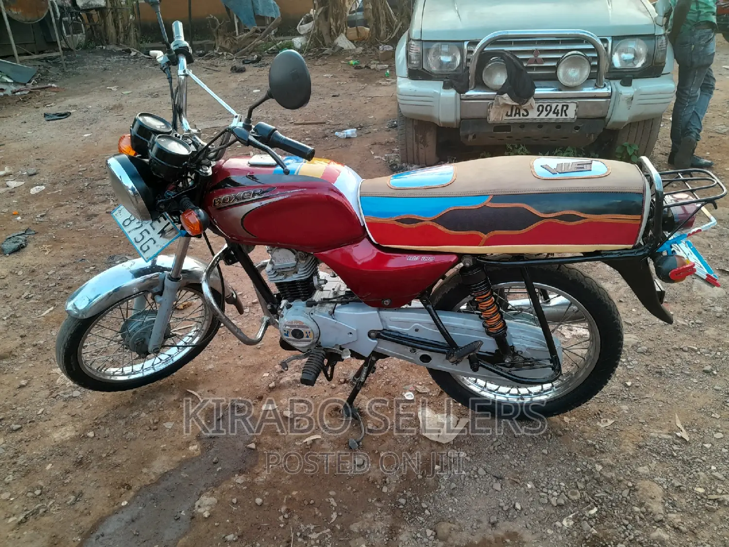 Bajaj Boxer 100 2019 Red