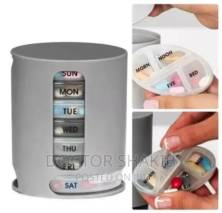 7 Days Tablet Pill Pro Medicine Organizer