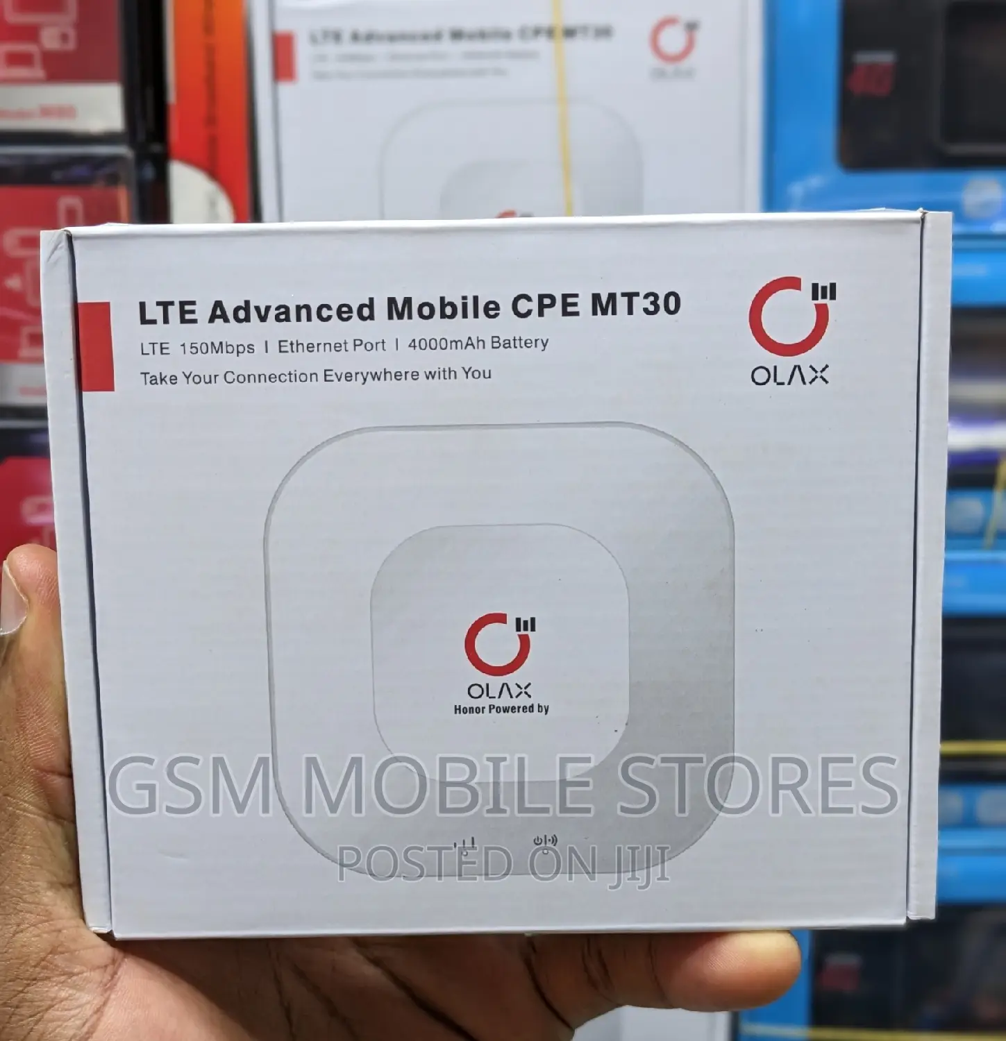 Olax 4000mah Lte Advanced Mobile Wifi With Lan Port Unlocked