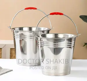 10L 304 Stainless Steel Heavy Duty Water, Milk Diary Pail