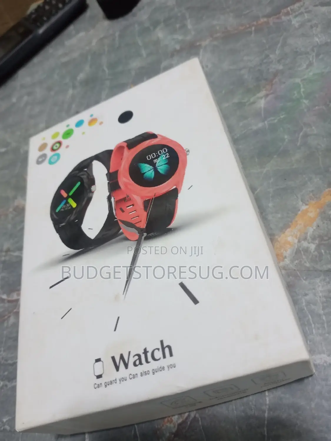 Y80 Waterproof BT Smart Watch Black