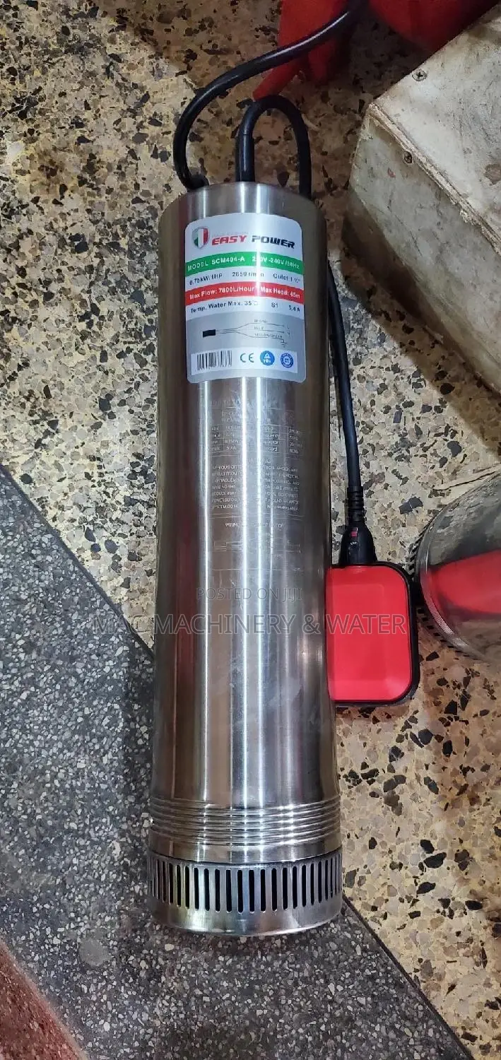 Submersible Water Pump 45meters Deep Well
